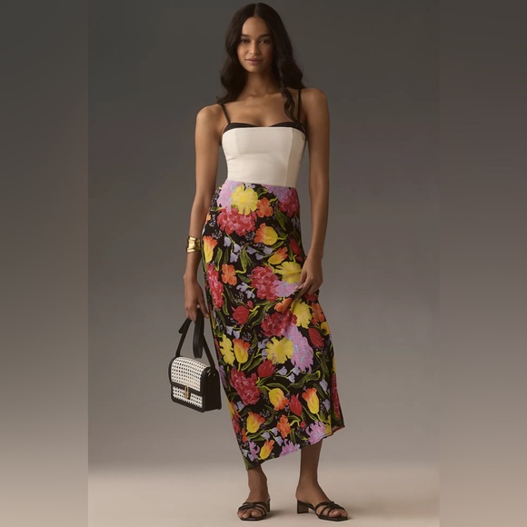 Yukiko Dresses & Skirts - NWT The Yukiko Noritake Tilda Maxi Slip Skirt